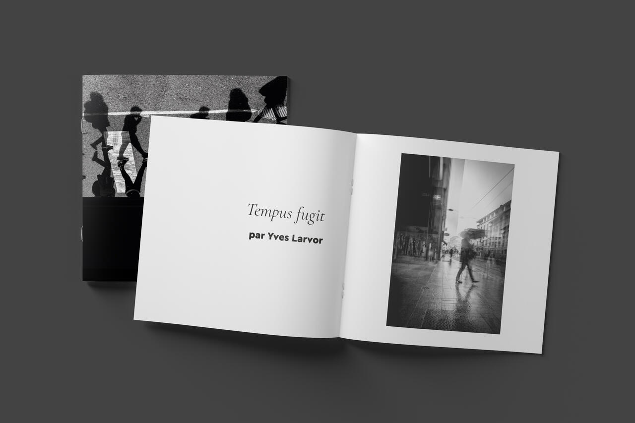 Page du fanzine de photo de rue Brestoise STRAED, Yves Larvor