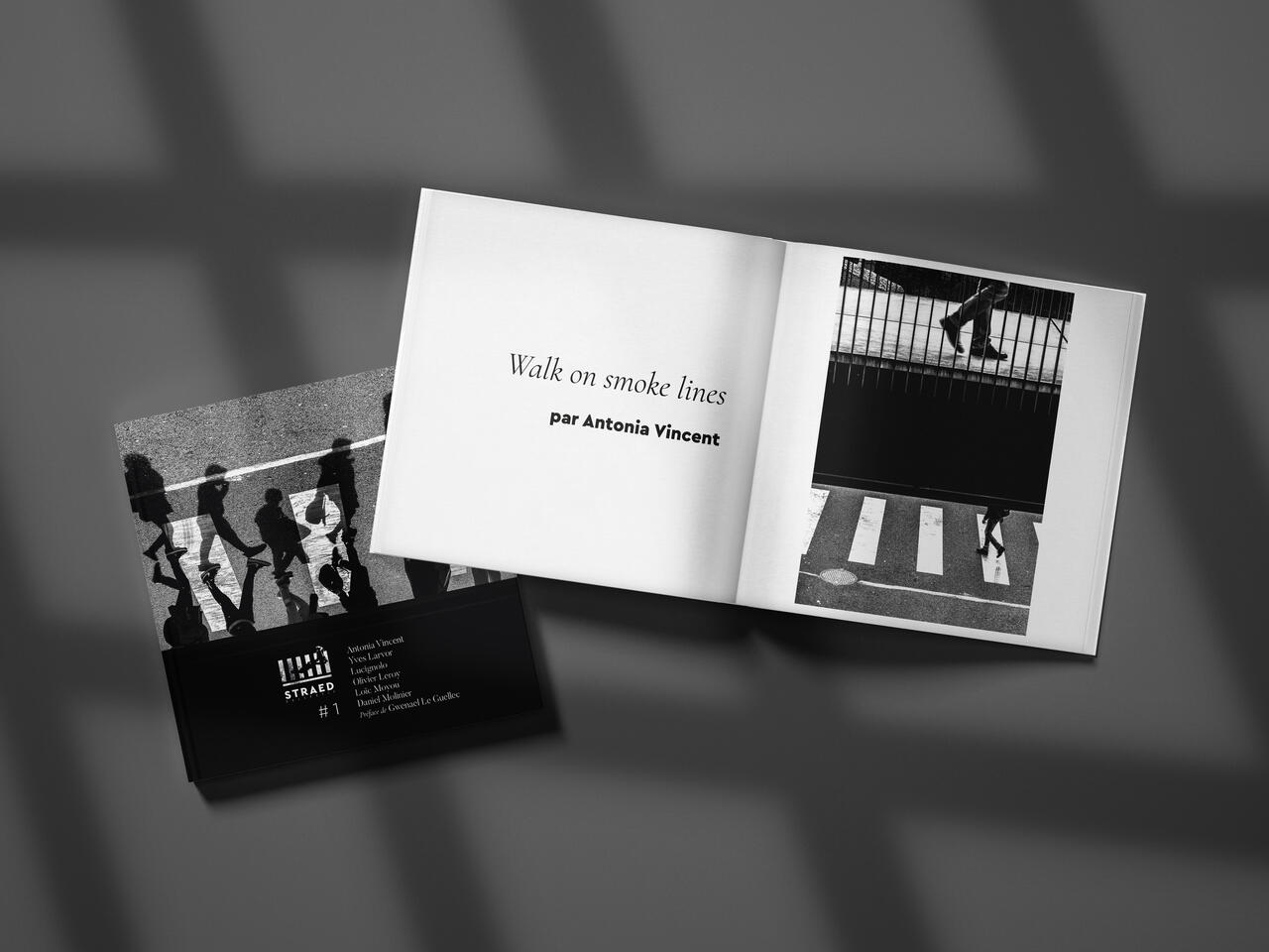 Page du fanzine de photo de rue Brestoise STRAED, Antonia Vincent