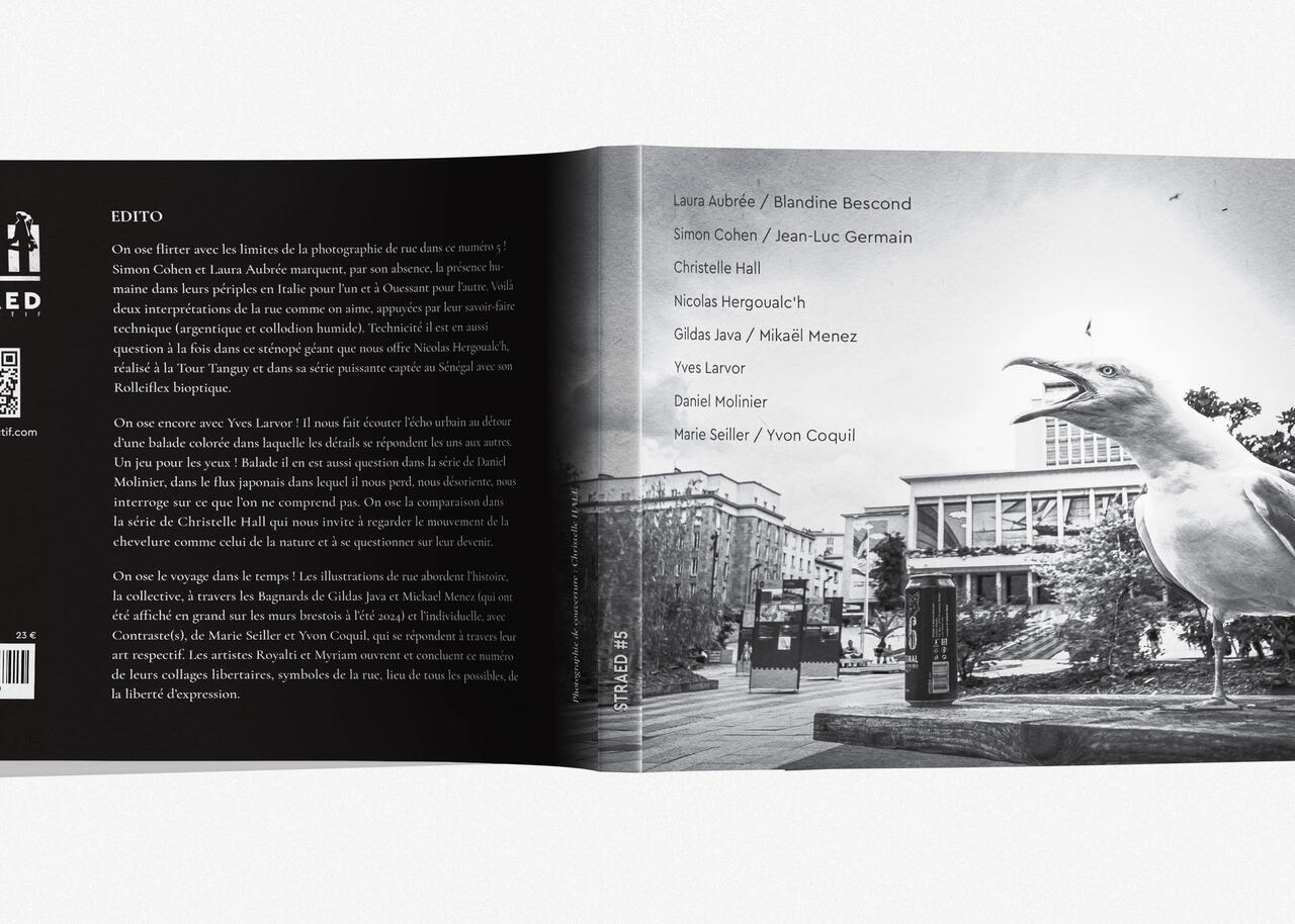 Le fanzine de photo de rue Brestois STRAED 2025