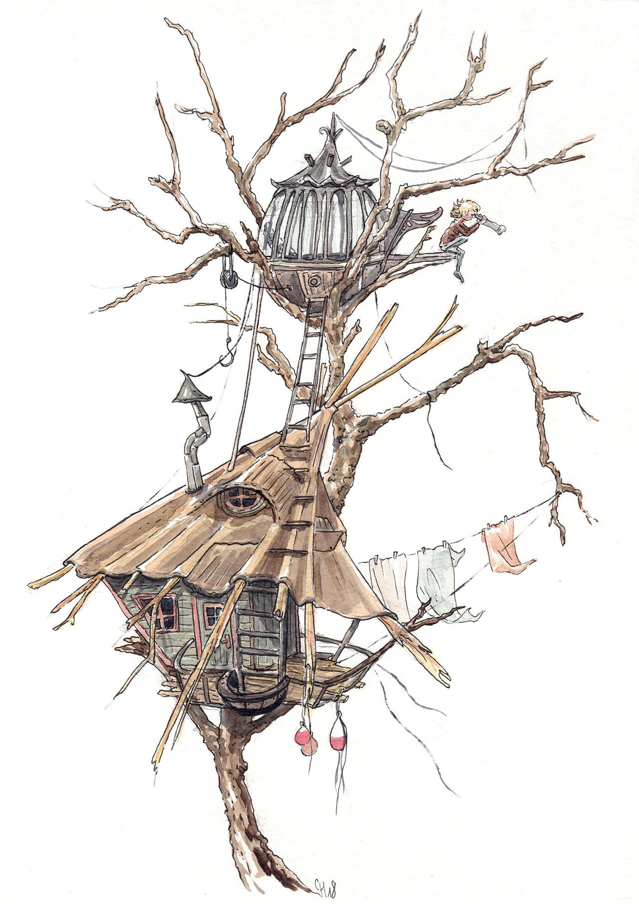 Dessin par Cécile Hocquet