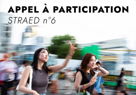 Visuel pour l'appel à Candidature pour participer au fanzine STRAED n°6